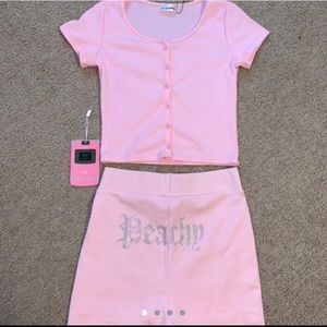 ❌sold❌Meshki Molly Peachy shorts